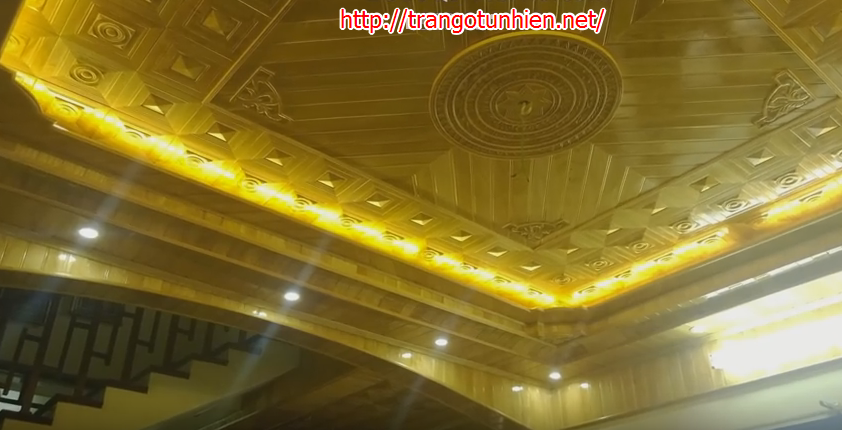trần gỗ hiện đại