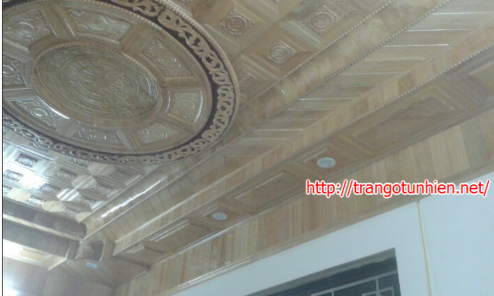 mẫu trần gỗ đẹp