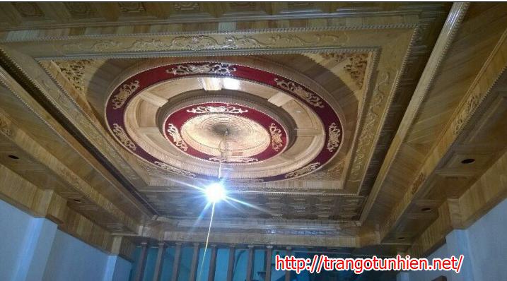 trần gỗ tự nhiên